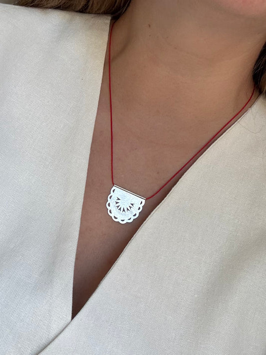 Anatolian plate necklace