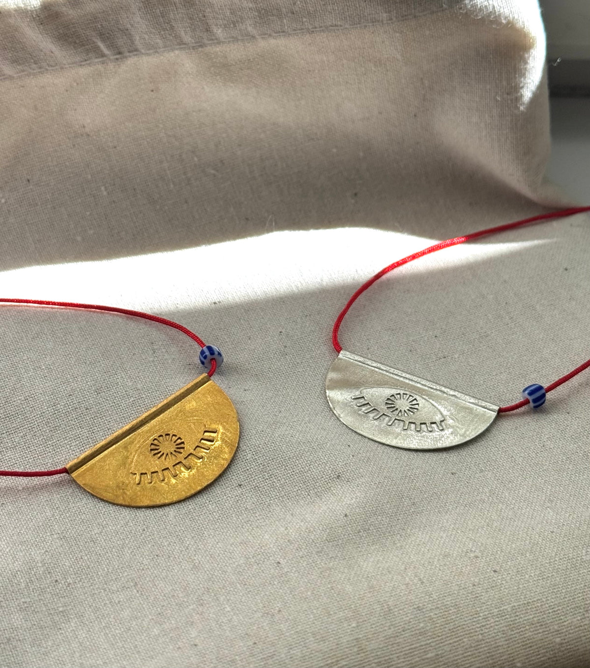 Nazar cord necklace