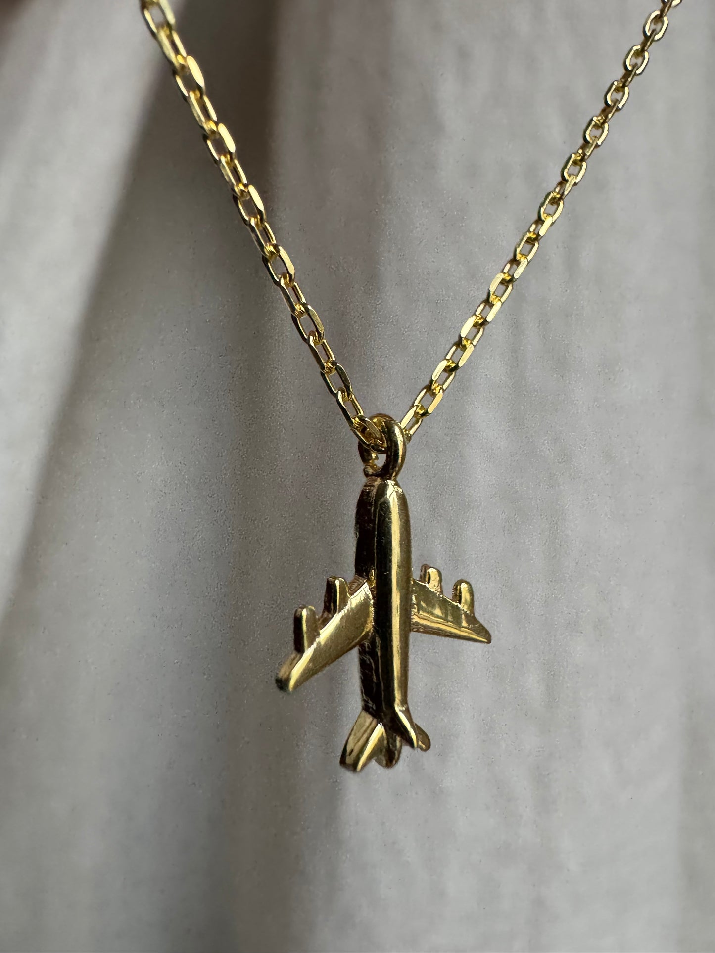 Plane Necklace