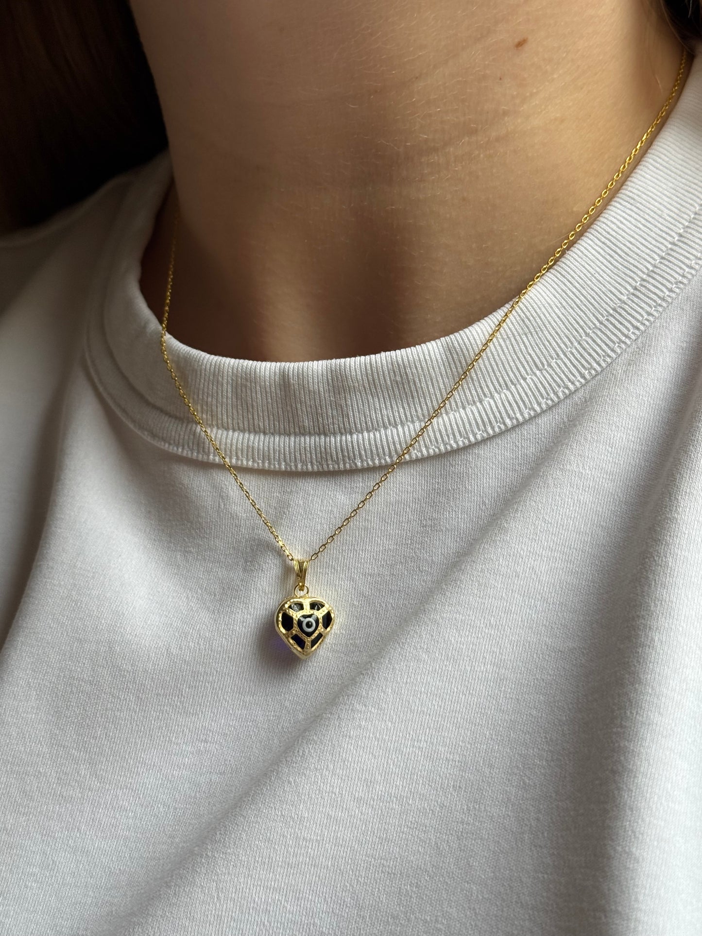 Vintage heart necklace