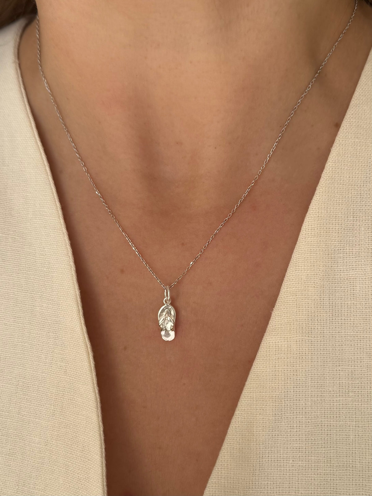 Flip-flop necklace