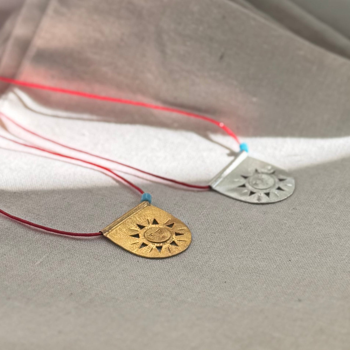 Anatolian sun necklace