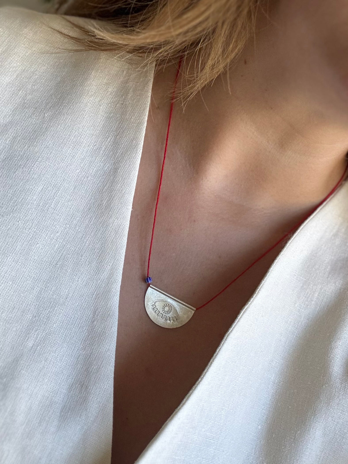 Nazar cord necklace