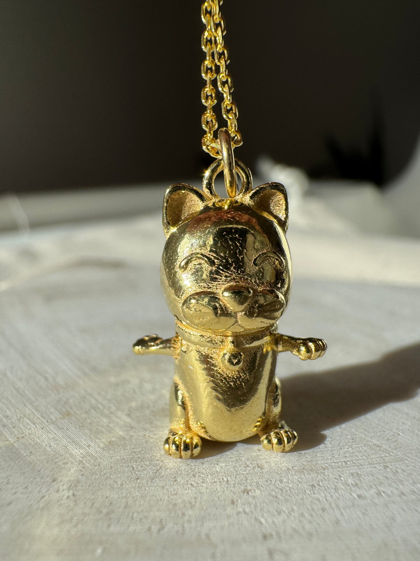 Maneki Neko Necklace