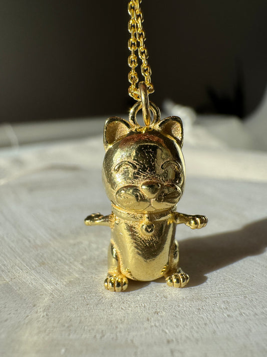 Maneki Neko Necklace