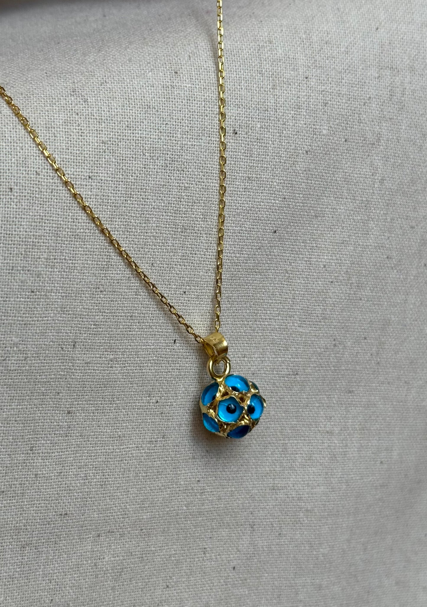 Multiple Evil Eye Necklace