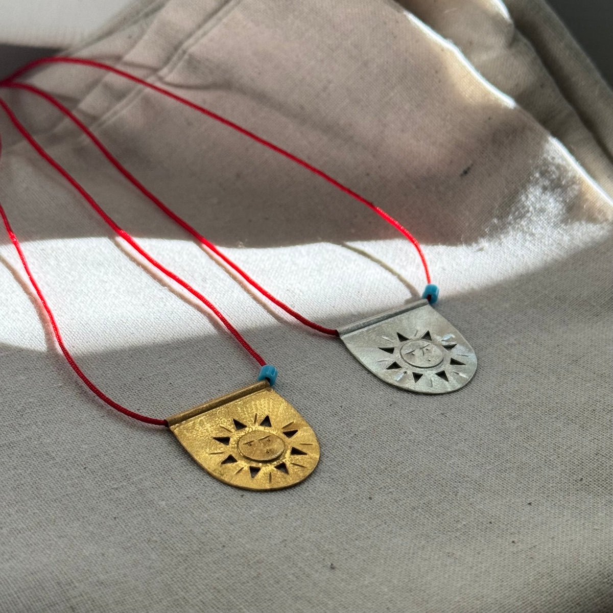 Anatolian sun necklace