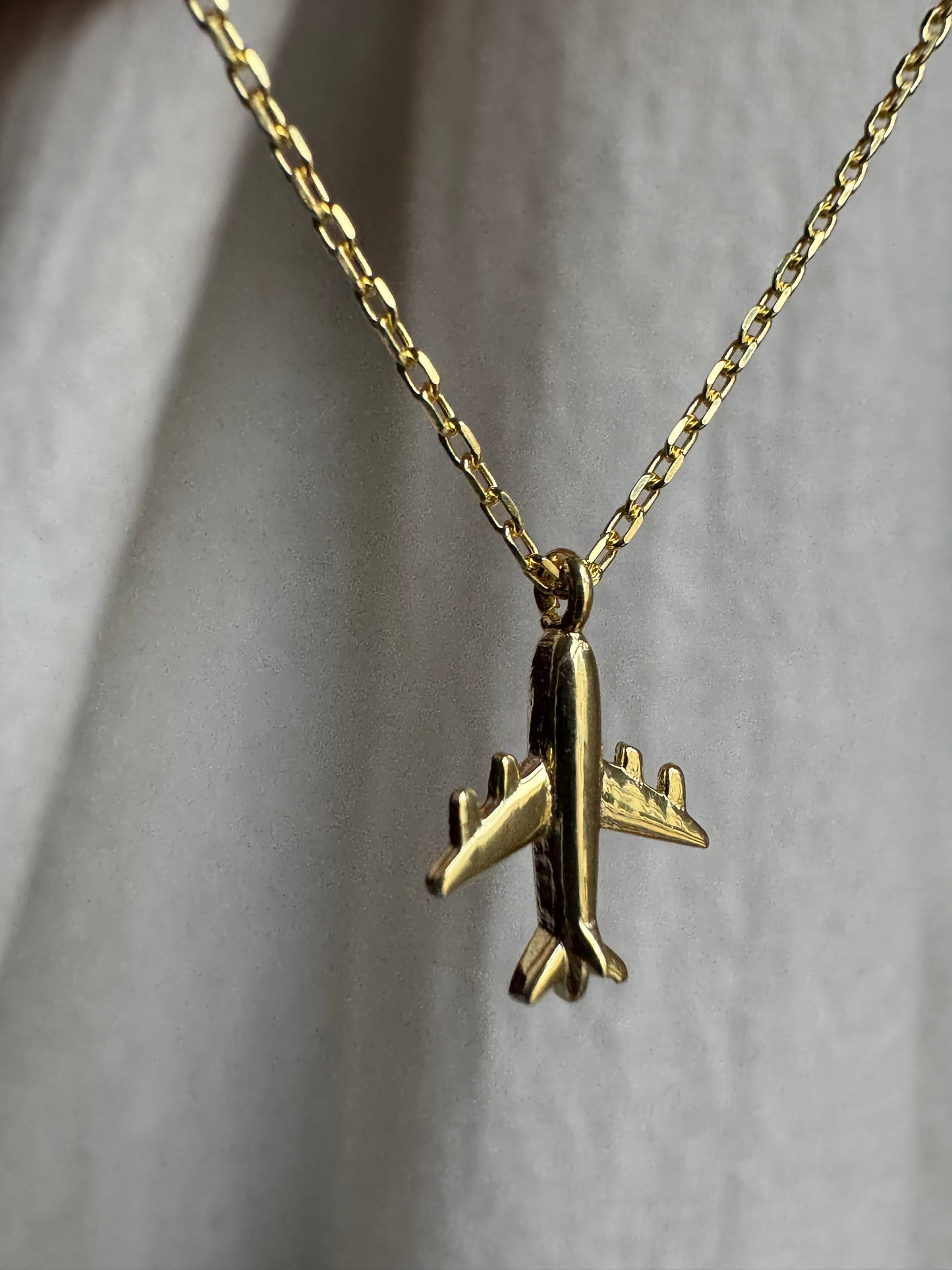 Plane Necklace