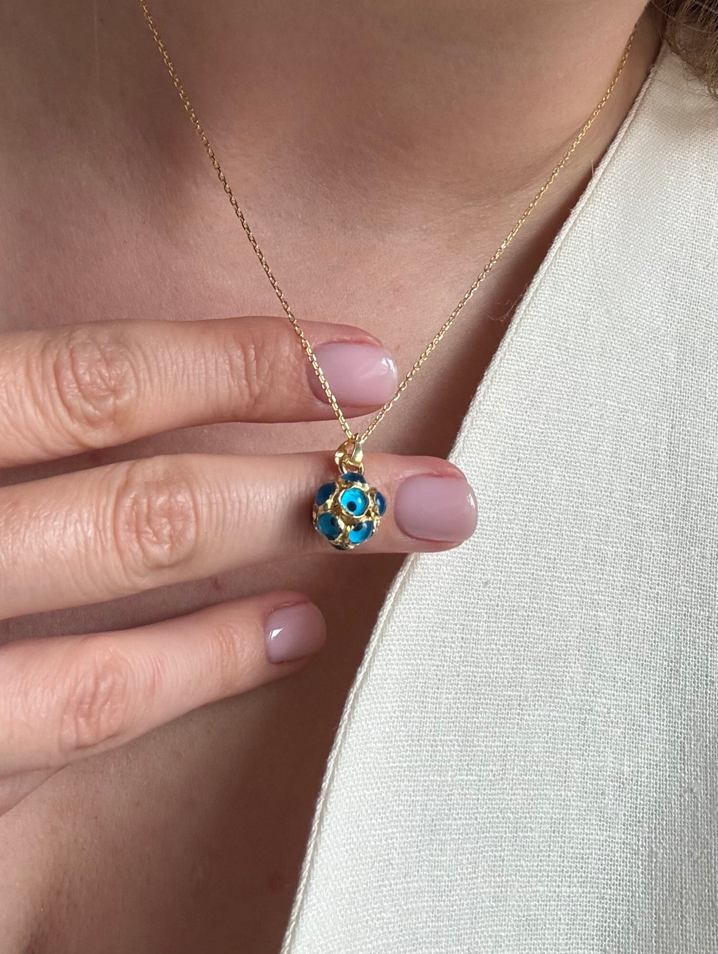 Multiple Evil Eye Necklace