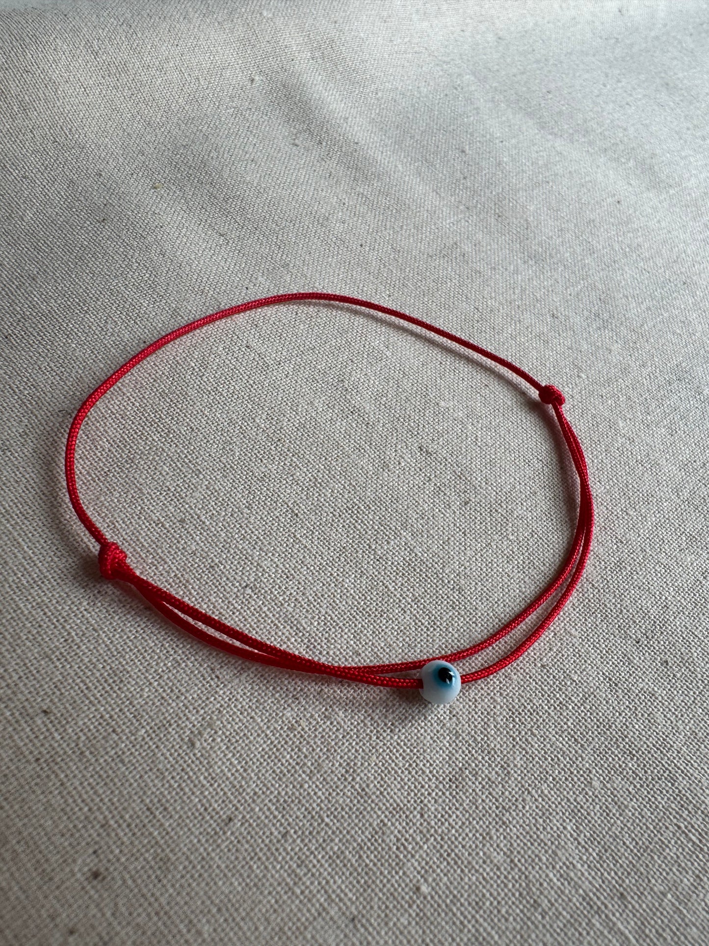 Glass eye minimal bracelet