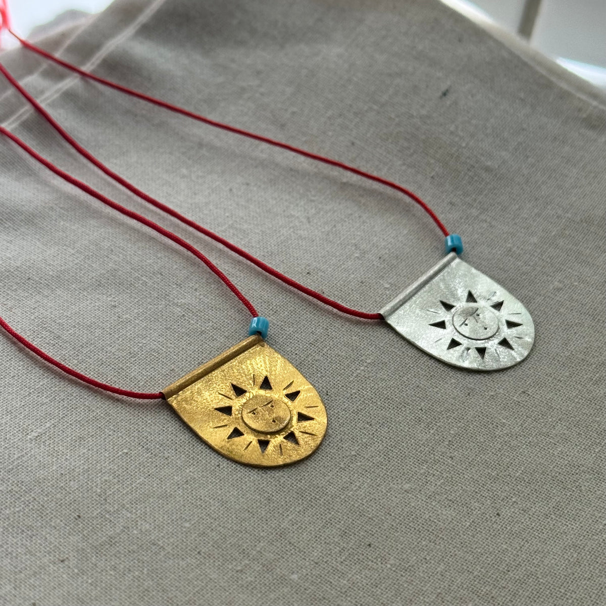 Anatolian sun necklace