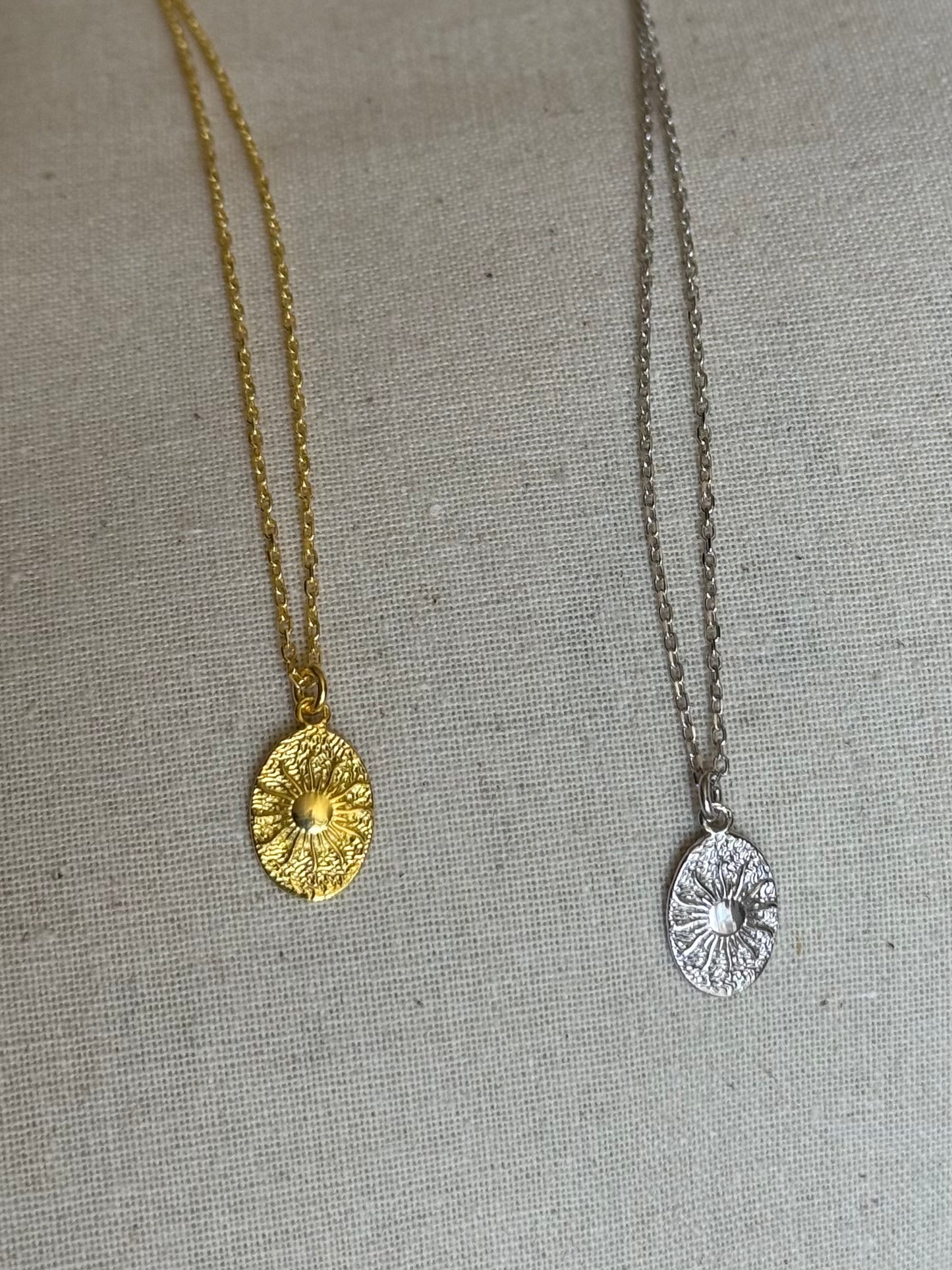 Sun Lucky Charm Necklace