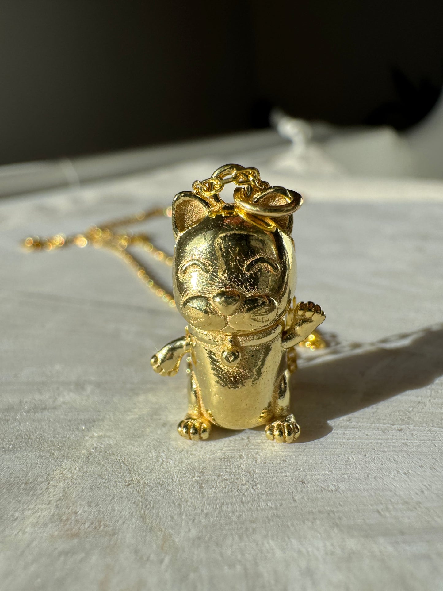 Maneki Neko Necklace