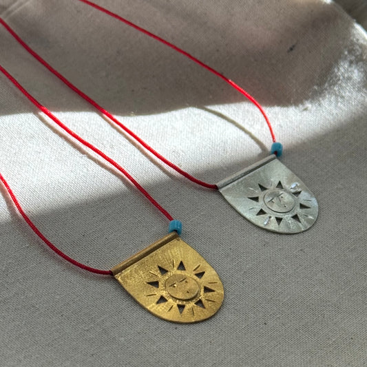 Anatolian sun necklace
