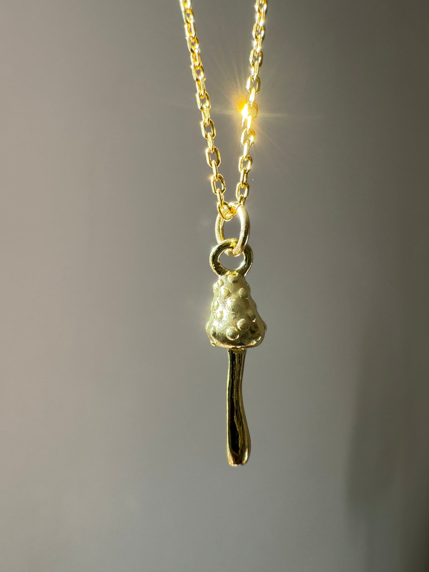 Mushroom necklace