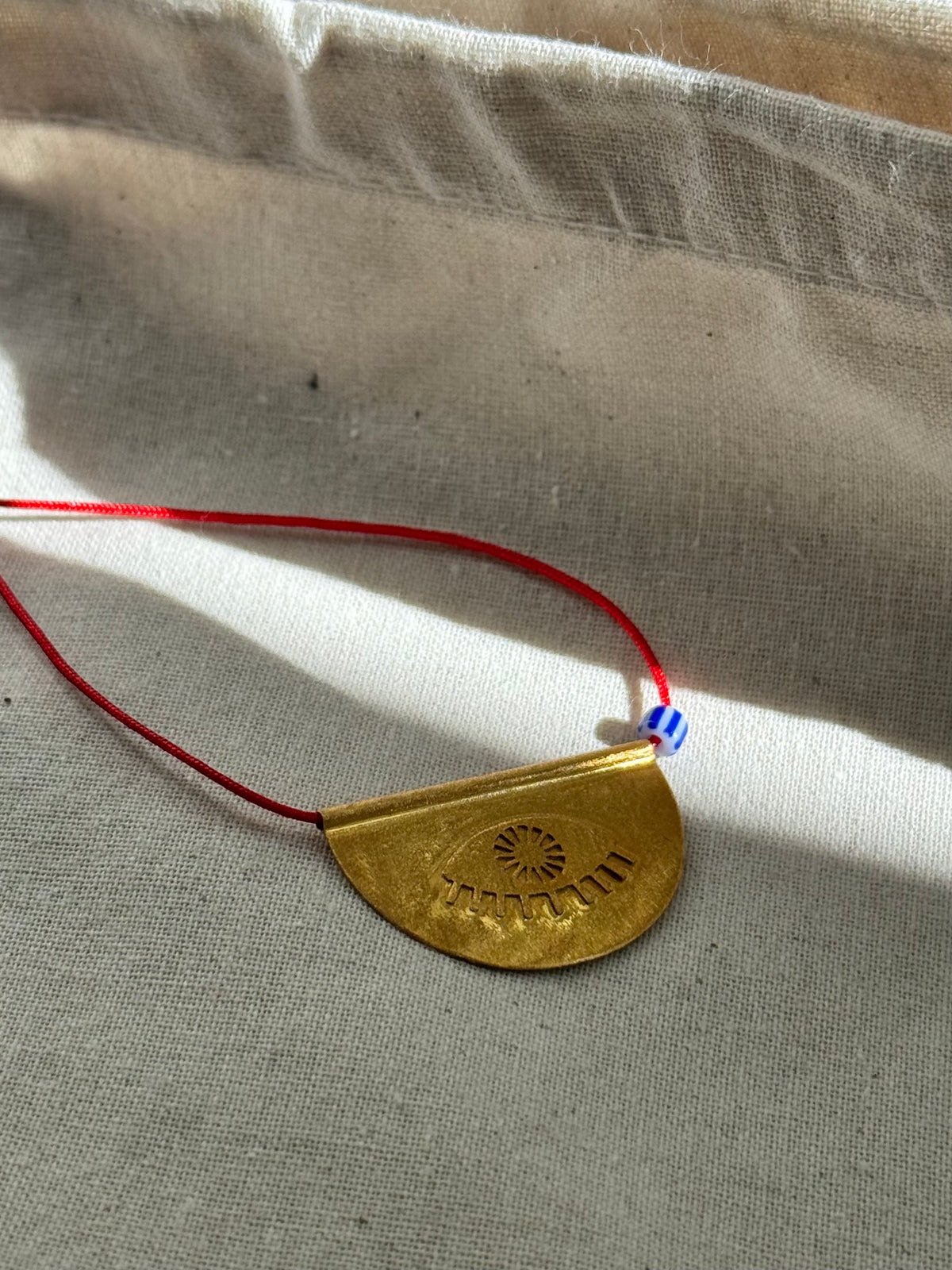 Nazar cord necklace