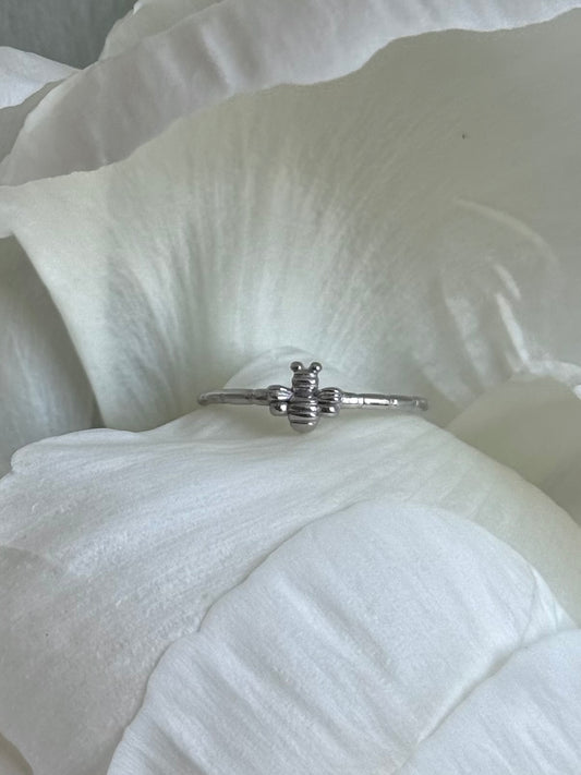 Minimalist Bee Ring