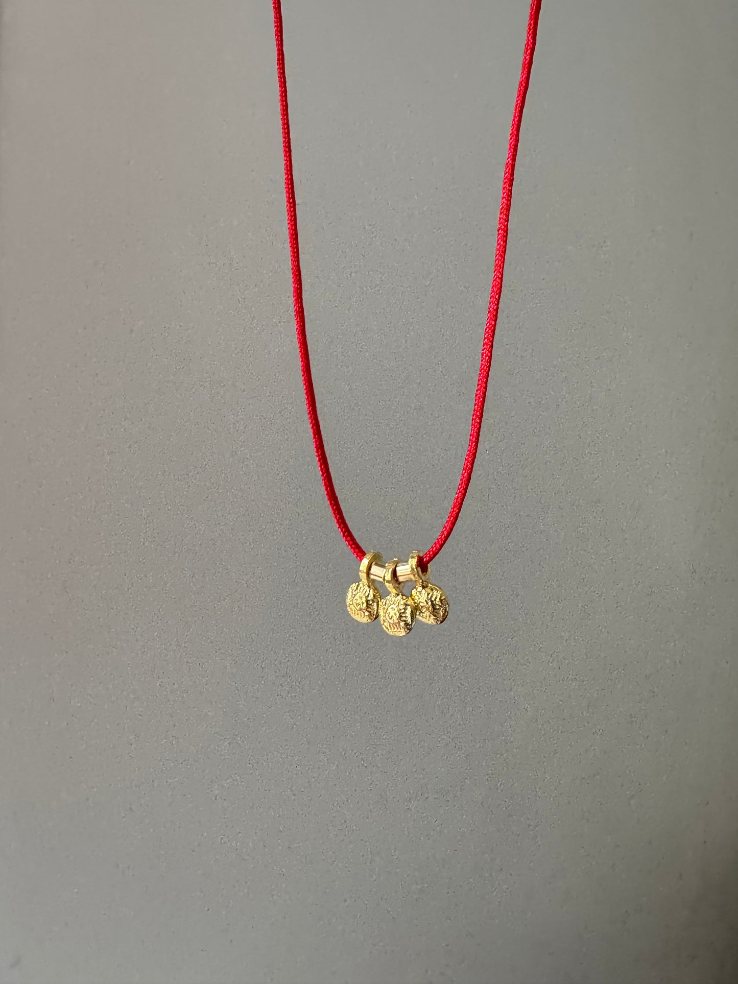 Triple Sun Protection Cord Necklace