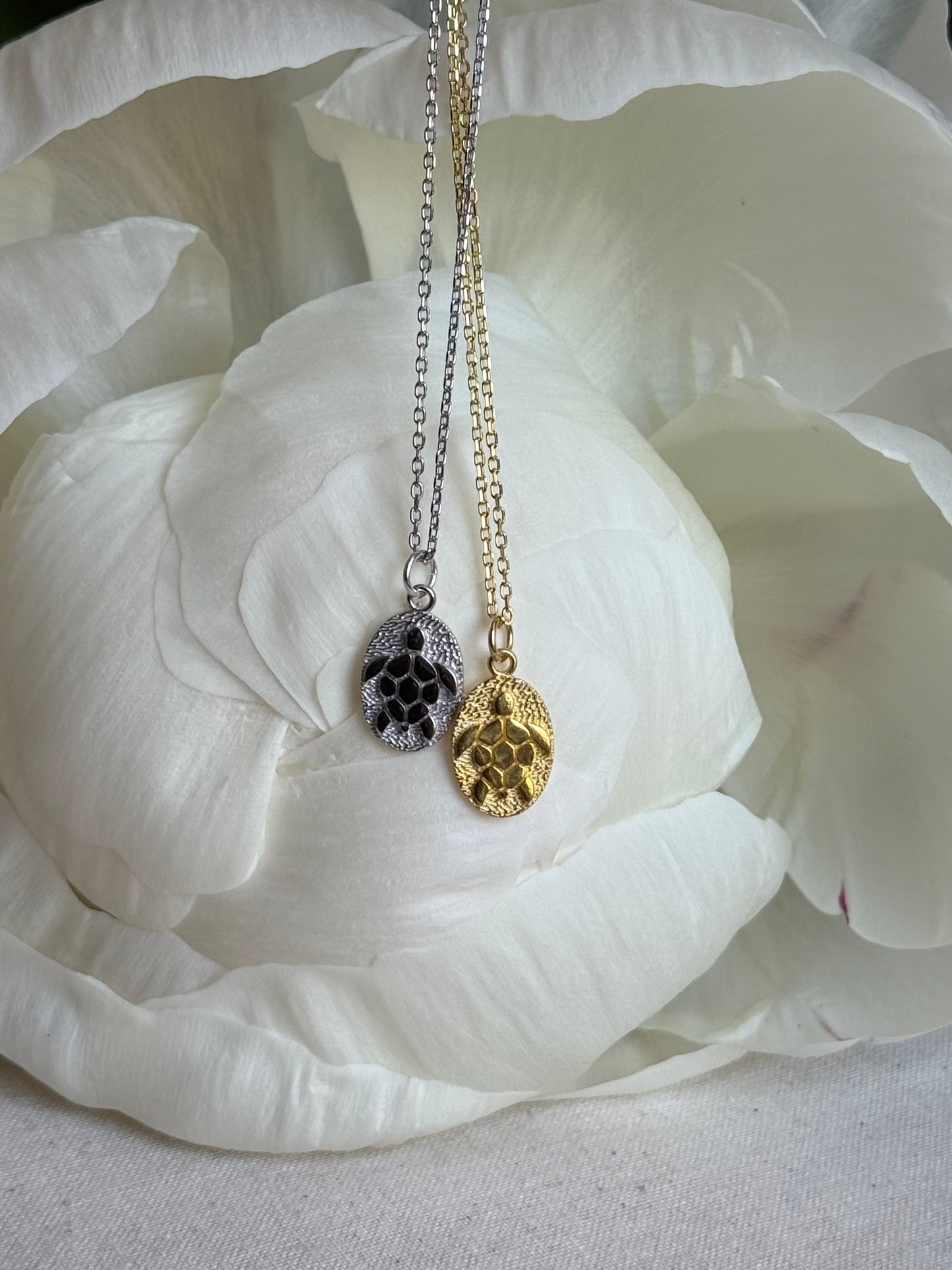 Turtle Lucky Charm Necklace