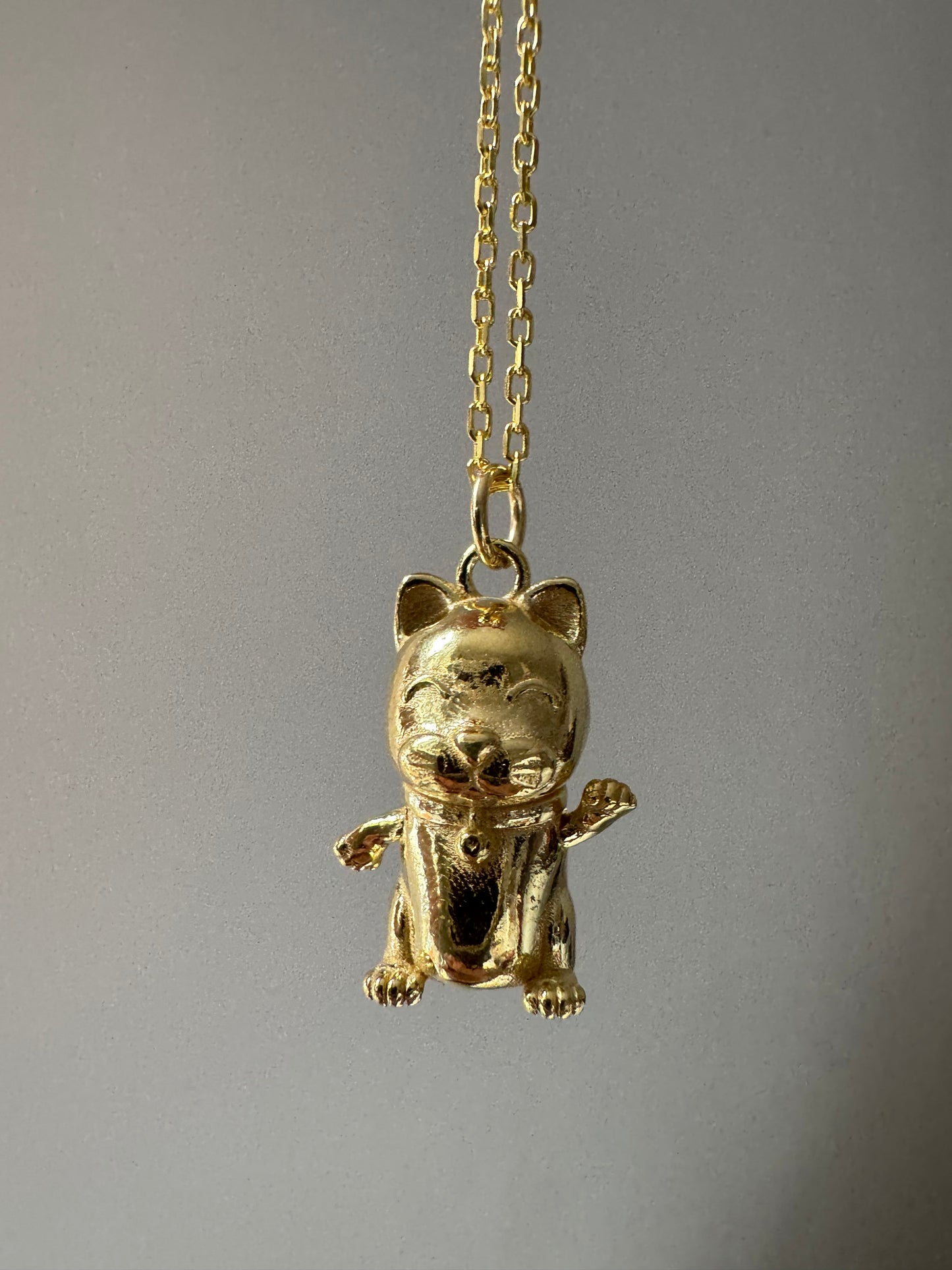 Maneki Neko Necklace