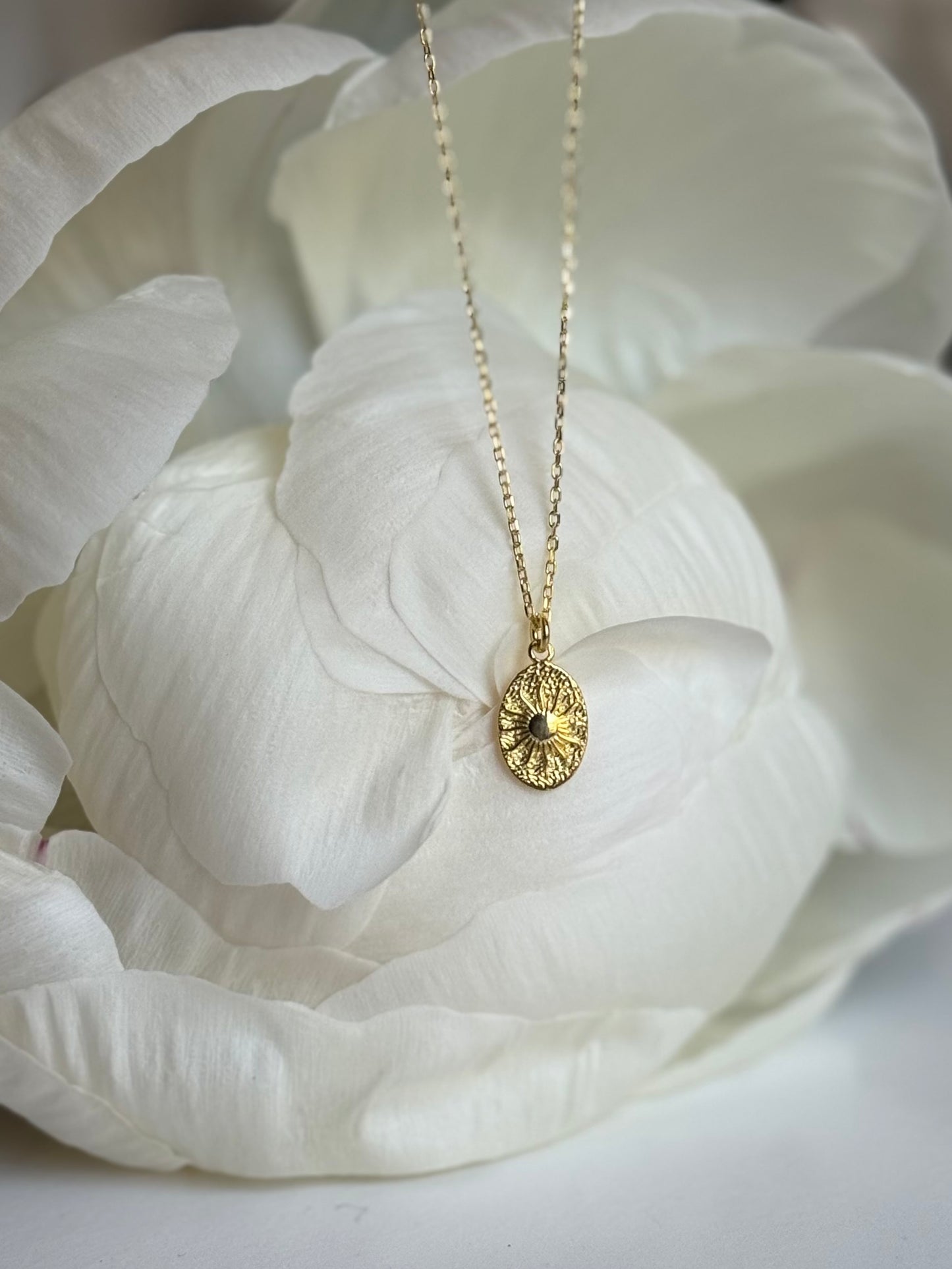 Sun Lucky Charm Necklace