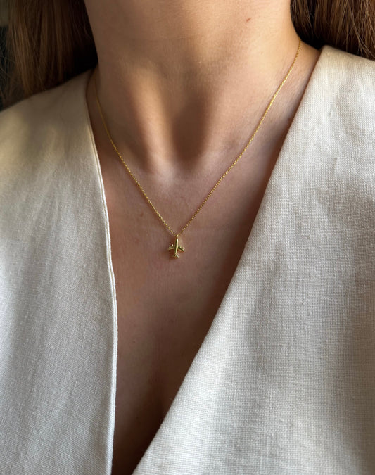 Plane Necklace
