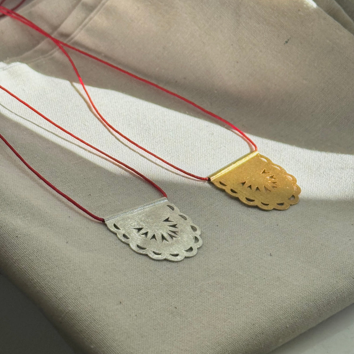 Anatolian plate necklace